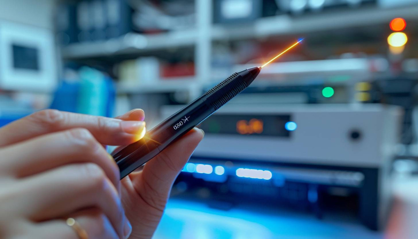 Utilisation et avantages des stylos lasers en télécommunications
